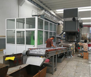 ISO9001 Hot Dip Galvanizing Lini Produksi Mesin Pelapis Pelat Baja
