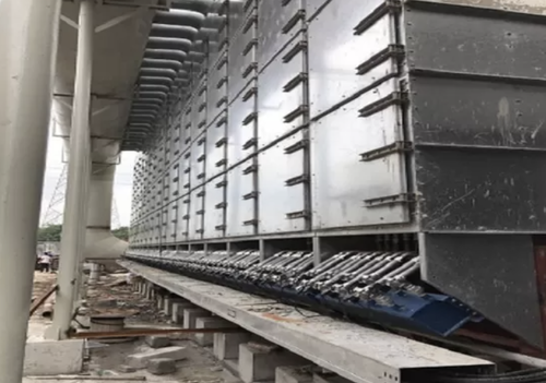 kasus perusahaan terbaru tentang Klien Rusia Berinvestasi dalam Sistem Jalur Produksi Galvanisasi Panas Dengan Perencanaan Pulang