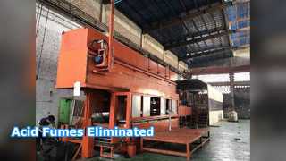 Ruang & Scrubber Tertutup Asap Asam