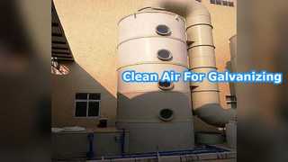 Ekstraktor Asap Asam untuk Jalur Galvanisasi