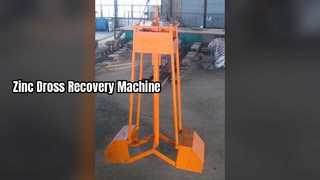Mesin Daur Ulang Seng Dross Efisiensi Tinggi