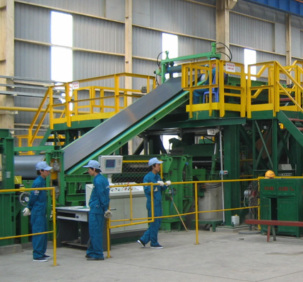 2600pa Pipa Bagian Kecil 15kw Hot Dip Galvanizing Line Perlindungan Lingkungan