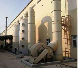 SEFA Ashrae SGS Industrial Air Scrubber System Dengan Transparan PVC / Φ4000 M × 7.3m