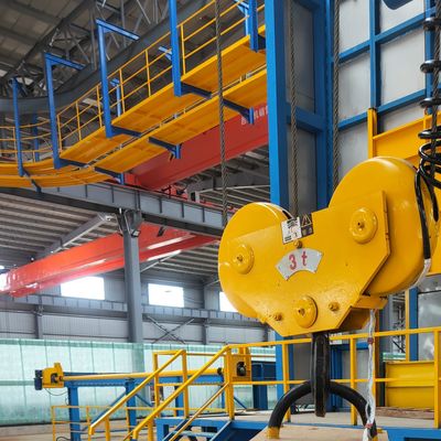 Hot Dip Galvanizing Line untuk Metal Wire Drawing 0-15m/min Kecepatan Lapisan