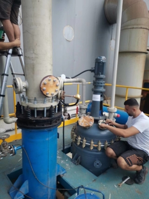 Sistem Penghapusan asap kimia yang kuat 1000m3/h Aliran udara 900 Pa Menara pemurnian untuk industri