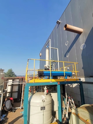 Sistem Penghapusan asap kimia yang kuat 1000m3/h Aliran udara 900 Pa Menara pemurnian untuk industri