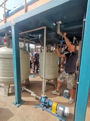 50/60Hz frekuensi Sistem ekstraksi asap asam industri dengan konstruksi stainless steel