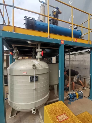 50/60Hz frekuensi Sistem ekstraksi asap asam industri dengan konstruksi stainless steel