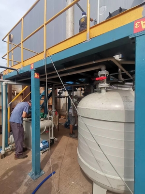 Sistem ekstraksi uap asam stainless steel 1200mm X 800mm X 1500mm untuk ekstraksi di industri
