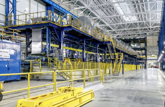 0-15m/min Hot Dip Galvanizing Line dengan High Speed Pulse Combustion