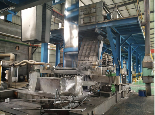 130 Output Tahunan Mesin Lapisan Seng Hot Dip Berkelanjutan yang Dikendalikan Pintar untuk Koil Baja Baja