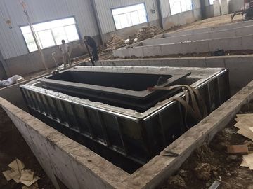 40-100 Mikron Kecepatan yang disesuaikan PLC Peralatan galvanisasi panas dengan deteksi kebocoran