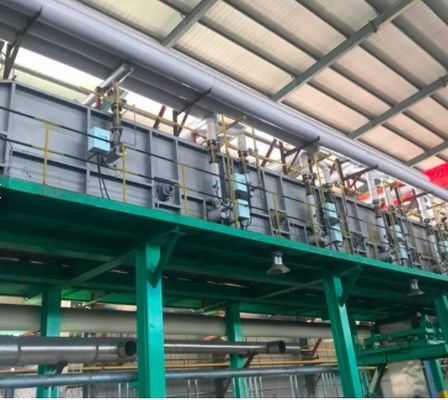 Tangki Seng Hot Dip Galvanizing Line PLC Dengan Sistem Kontrol Pemanasan