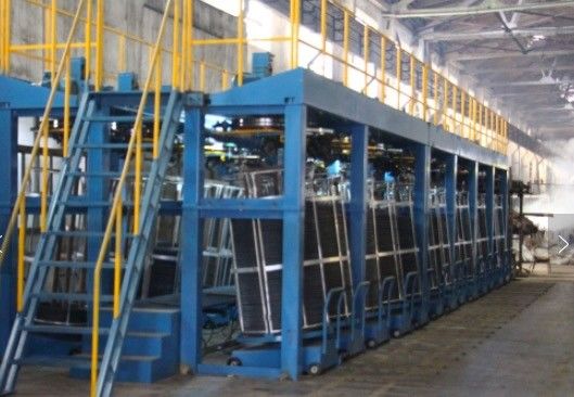 400n / Mm2 Garis Galvanisasi Hot Dip Karbon Rendah Tinggi 1mm