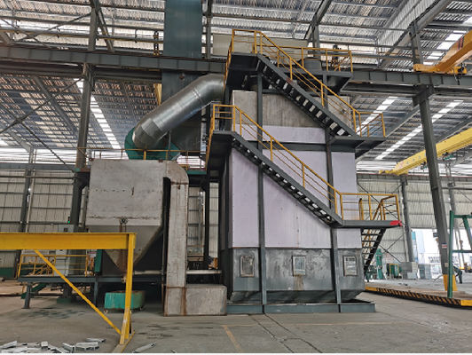 Mesin Galvanisasi Hot Dip ISO9001 Lini Produksi Lapisan Khusus